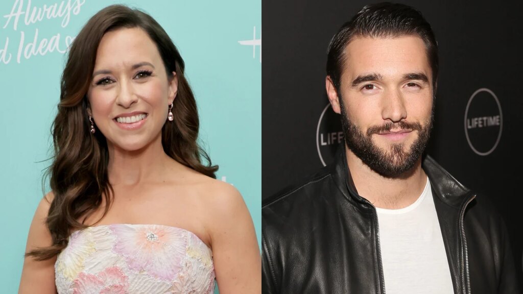 Lacey Chabert & Josh Bowman Film Scenes for New Project in Venice