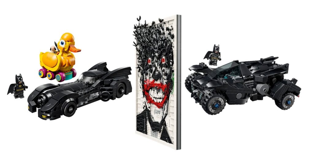 LEGO Batman Winter 2027 sets bring new Batmobiles and Joker Wall Art