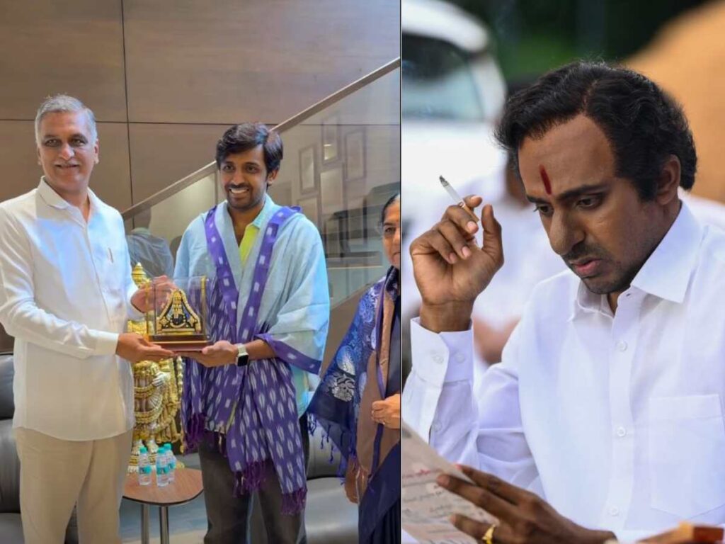 BRS leader Harish Rao felicitates Priyadarshi for KCR-inspired role – Telugu Cinema
