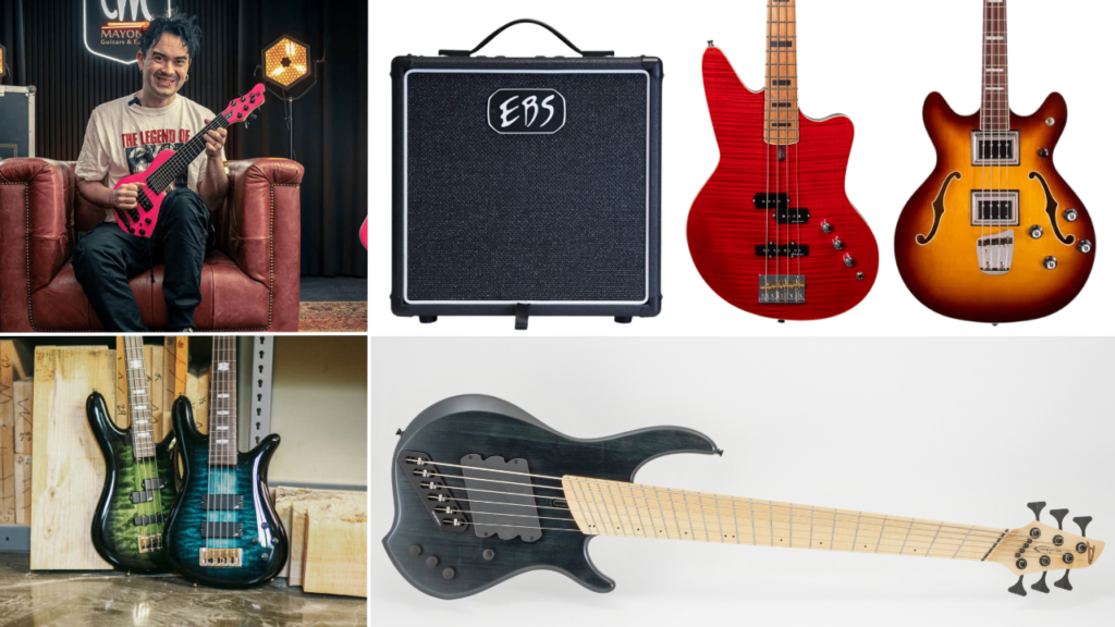 “It’s available in the two most important colors ever – Gothic Black and Ultra Pink”: The hottest bass gear of the month, including the smallest signature bass money can buy
