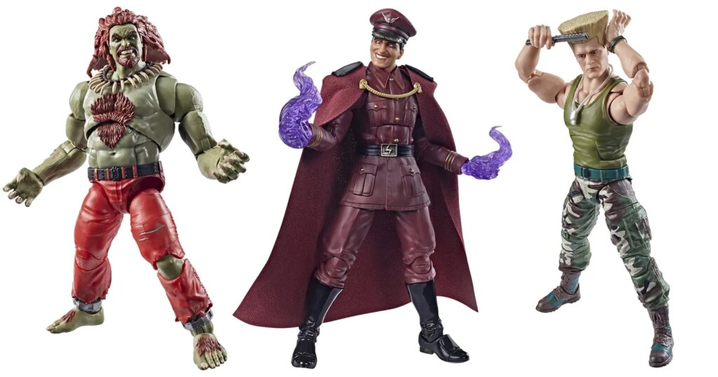 Hasbro’s Street Fighter movie action figure collection adds Guile, Blanka, M. Bison and Dark Ryu